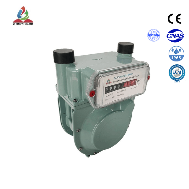 Mechanical Aluminum Shell Diaphragm Gas Meter