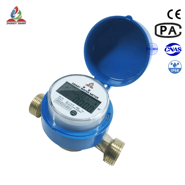 Compteur d'eau à débit unique sans vanne