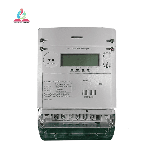 Compteur électrique triphasé