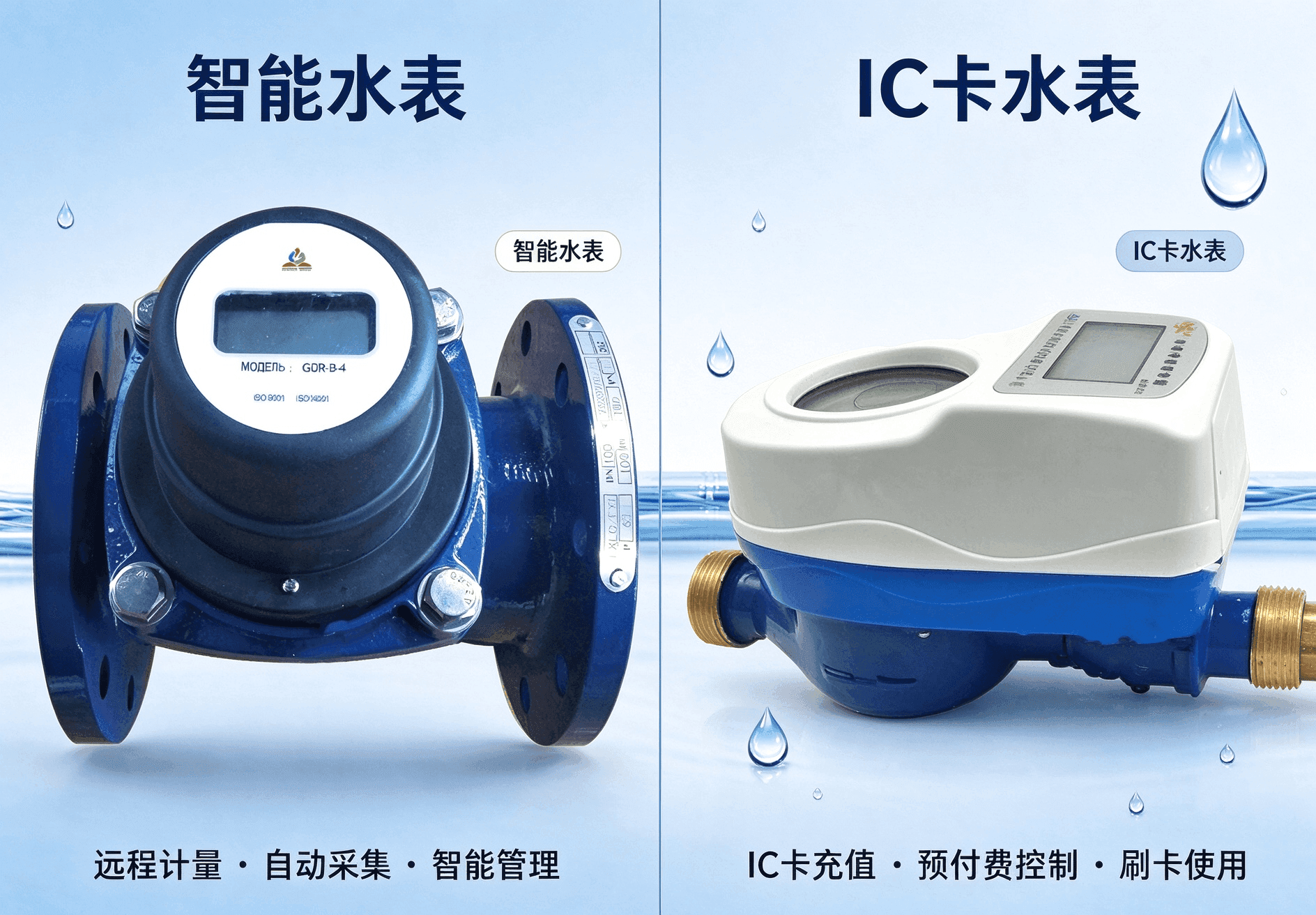 Choosing Between Smart Water Meters and IC Card Water Meters