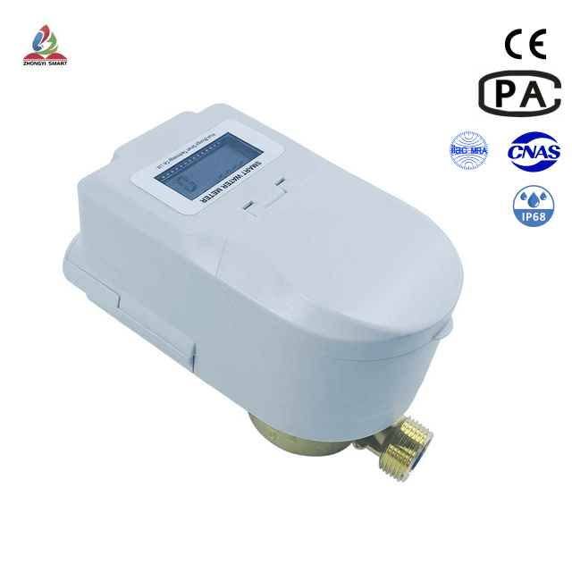 Smart single flow valve controlled water meter